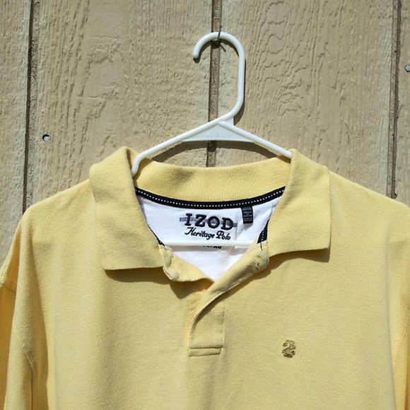 Izod Yellow Polo | L - Picture 4 of 4
